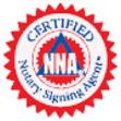 Member of National Notary Association and am a Certified Notary Signing Agent